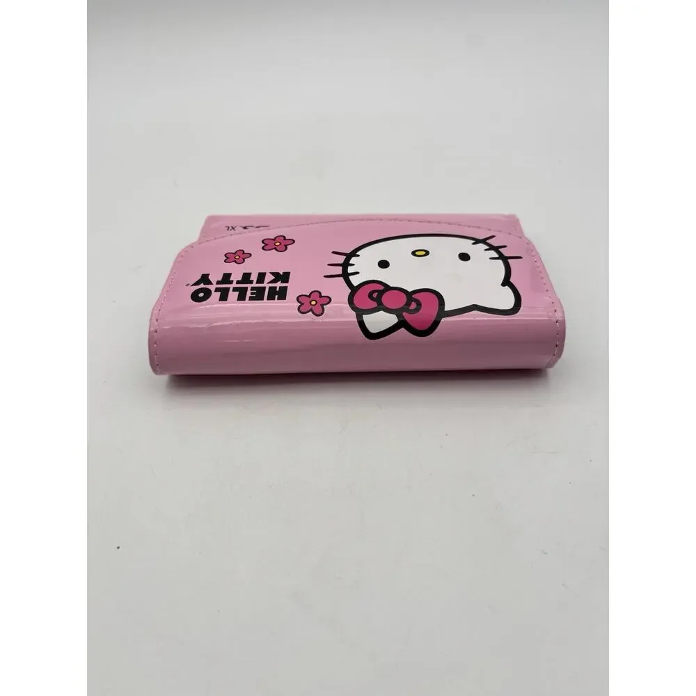 Hello Kitty Nintendo 3DS Pink Travel Case Console Game Holder Pouch VG Condition